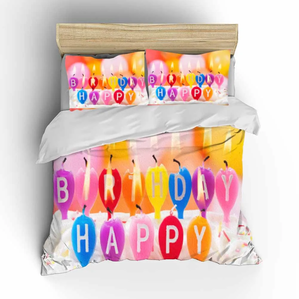 Two Or Three Piece Christmas 3d Printed Duvet Cover Bedding Set