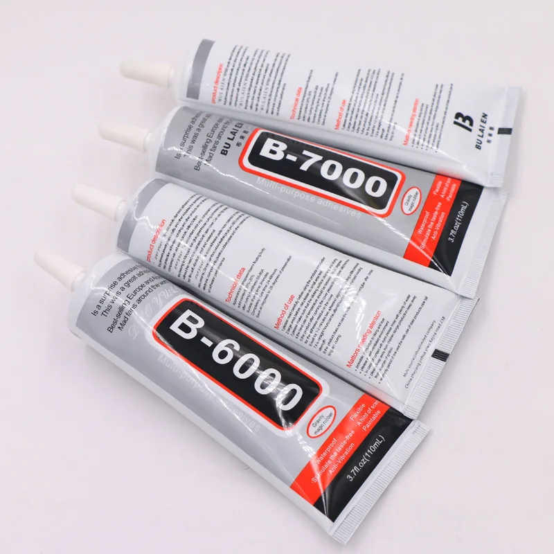 

110ml B6000 B7000 Super Liquid Glue Rhinestone Jewelry Crafts DIY Repair Phone Screen Glass Multipurpose Adhesive Nail Gel Tool