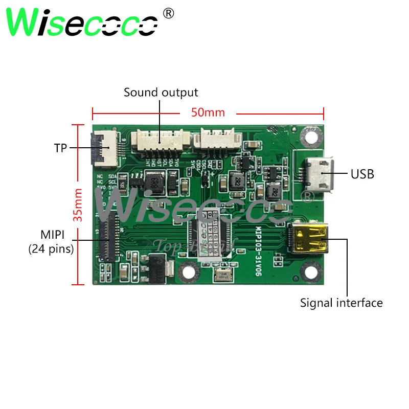 Round Oled Painel de Tela Mipi Driver Board Circular Display 139 14 Amoled 454x454 Ips 450 Lêndeas Brilho 1:1 - Imagem 3
