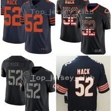 52 Новинка А+++ качественные мужские, женские, детские, молодежные, взрослые Джерси с медведями, Переводные Khalil Mack 005