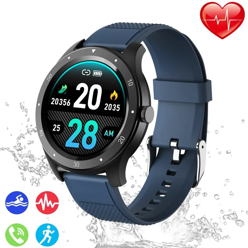 

Hot S6 Smart Watch Heart Rate Blood Pressure SpO2 Sleep Monitor Apple Android Phone Accessories Watch