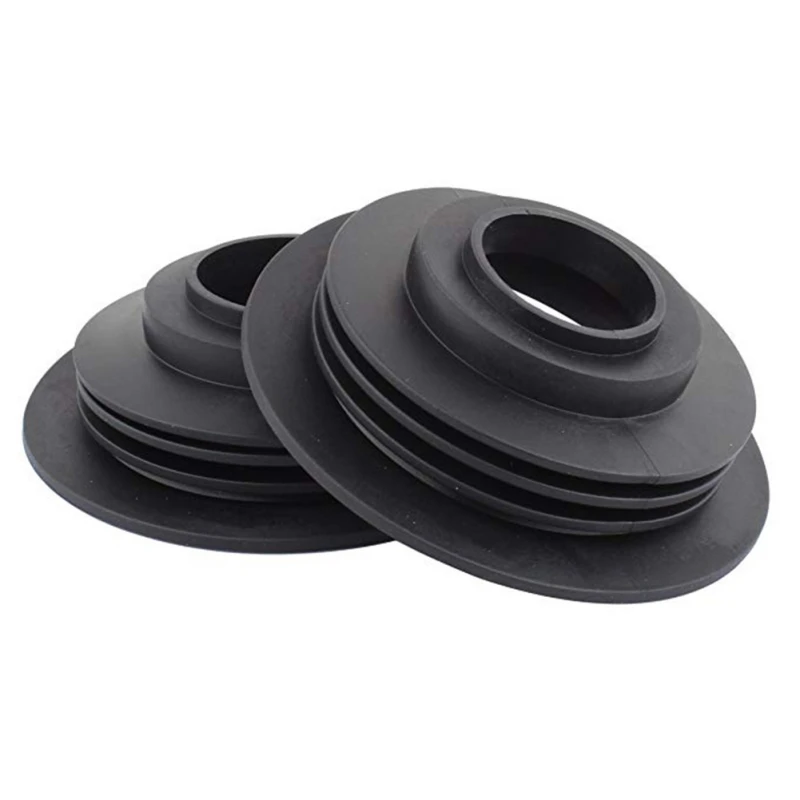 

2PCS Rubber Car Motorcycle LED Headlight Bulb Protective Frame Shell Waterproof Dust Cover