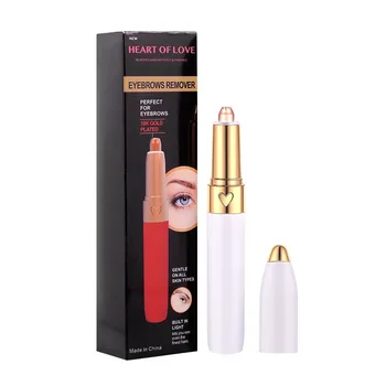 

Electric Eyebrow Shaping Knife USB Charging Eyebrow Trimmer Lipstick Shape Eyebrow Razor Tool
