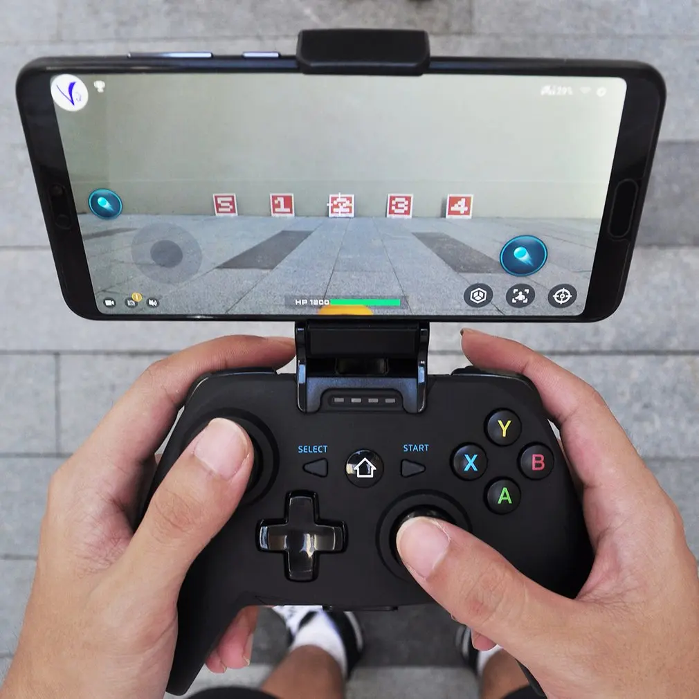 Игровая консоль, геймпад джойстик для игр беспроводной-BT контроллер с держателем телефона для DJI RoboMaster S1 Аксессуары