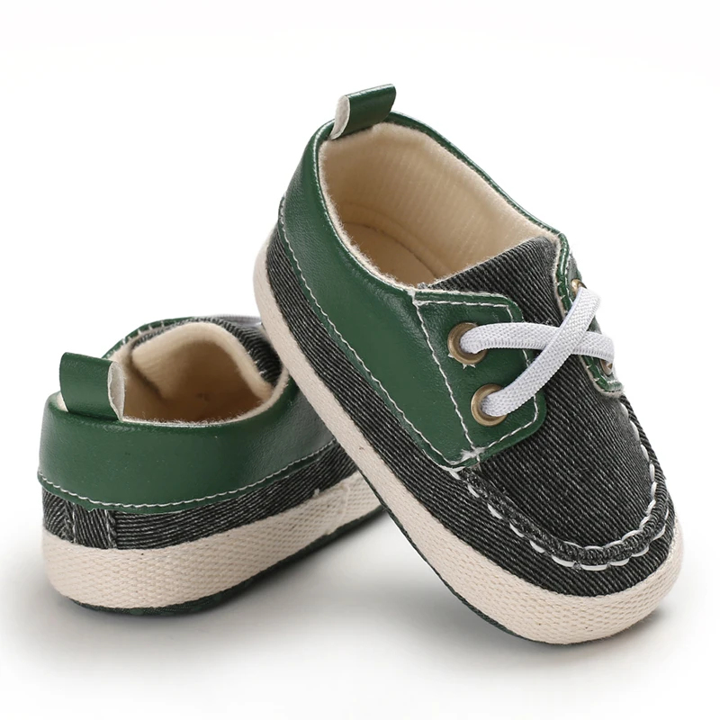 Детская обувь для новорожденных мальчиков и девочек с мягкой подошвой; повседневные спортивные кроссовки; ходунки для начинающих ходить; кроссовки для детей 0-18 месяцев