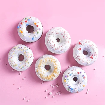 

Qsprinkles Decorative Sugar Donut Lollipop Fondant Mousse Birthday Cake Topper Pearl Crystal Granulated Sugar Cupcake Ropoers QS