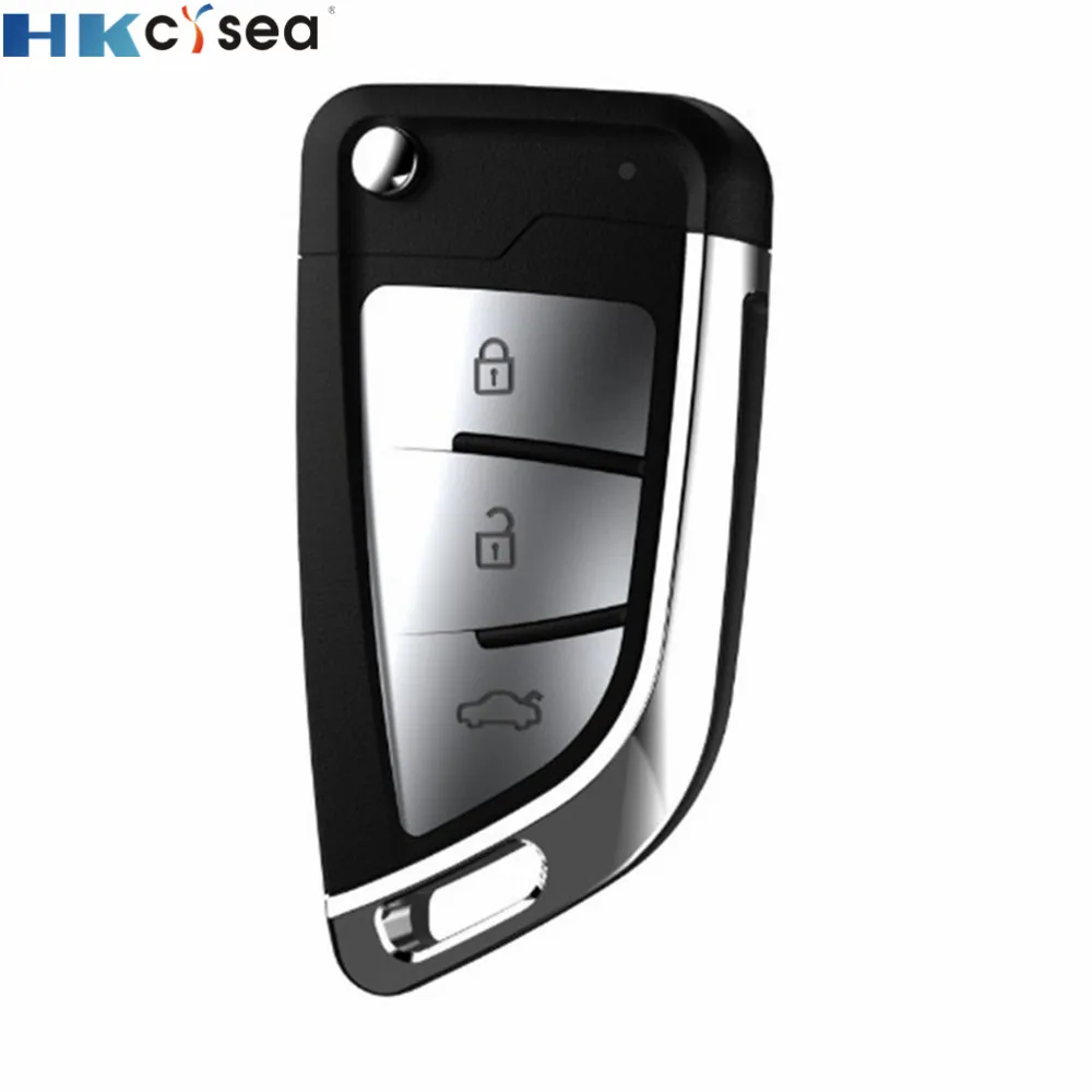 HKCYSEA New Arrival 3 Buttons Xhorse VVDI Remote Wire Remote VVDI2 Car Key for Xhorse VVDI MINI Key Tool XKKF21EN XKLKSOEN