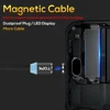 TOPK – câble magnétique AM23 de 1M et 2M, Micro USB, indicateur LED, en Nylon tressé, pour recharge Samsung S7 Edge ► Photo 2/6