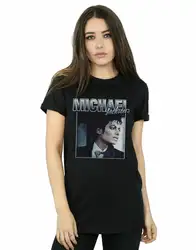 Женская футболка с изображением героев мультфильма «Майкл Джексон»