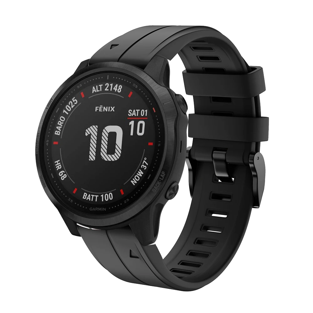 Ремешок для часов Garmin Fenix 6S Pro силиконовый ремешок Сменный ремень | Электроника