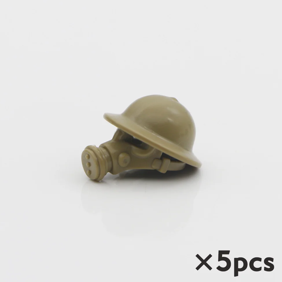 lego British gas mask blocks