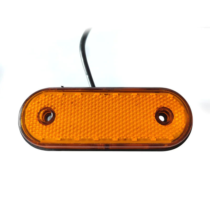 20LED Amber Side Marker Light 24V LED Rear Clearance Lamp Caravan Tail Lights For Truck RV Trailer Lorry Pickup Boats 10x led tail lights led marker lights