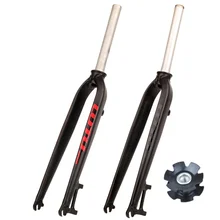 

Rigid bicycle fork 29er 27 5 26 frame aluminum disc gravel Mountain Bike Hard fork Front Ultralight for merida Giant