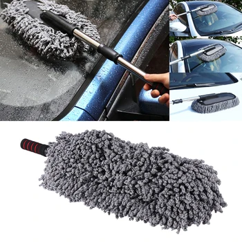 

1/2 Pcs Car Cleaning Brush Cloth Car Wash Washer Cleaner Soft Auto Dashboard Roof Body Duster Windshield Cleaner Cleaning Brush