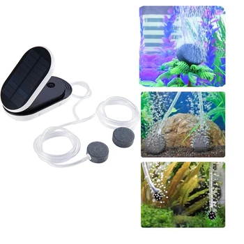 

Practical Air Pump Solar Kit Solar Swimming Pool Pond Fish Tank Oxygen Air Pump Aquarium Supplies Fishing Solar Oxygen Pump