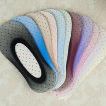 USUS-B9 женские шелковые носки с закрытым носком; незаметные Носки ярких цветов