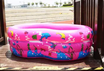 

Inflatable Pool Family Rectangular Inflatable Swimming Pool Bathing Tub Kids Indoor Outdoor Summer Swimming Pool Kids