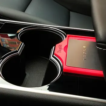 

Car Central Control Key Card Limiter Pocket Card Slot Storage Holder Interior Modification For Tesla Model 3 Accessories