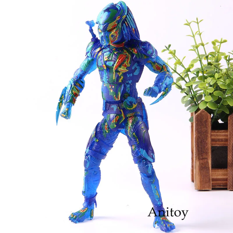 

The NECA Figure Thermal Vision Fugitive alien vs Hunter Movie Figurine Action Figure PVC Collection Model Toy with color box