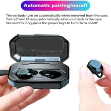 X6 mini TWS настоящие Беспроводные наушники Bluetooth 5,0 наушники с сенсорным управлением гарнитура водонепроницаемые наушники с зарядным устройством