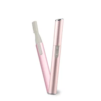

1PC Mini Portable Electric Face Eyebrow Scissors Hair Trimmer Women Body Shaver Remover Blade Razor Epilator