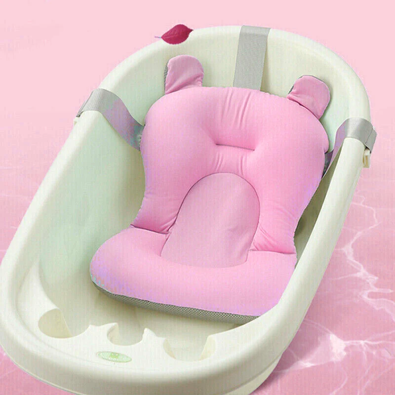 Противоскользящая губчатая пена для новорожденных, имитация матки, детская ванночка подушка для купания детей, Детский душ, уход за ребенком