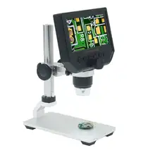 600x цифровой микроскоп 4,3 дюймов Hd Lcd паяльная электронная видеокамера для ремонта телефона промышленности Лупа