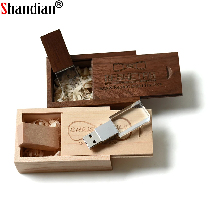 Usb флеш накопитель SHANDIAN деревянный 4/8/16/32/64 ГБ|u disk|wooden usbflash drive |