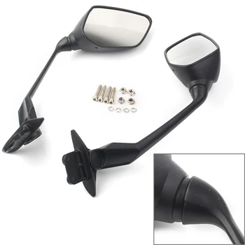 

Motorcycle Side Mirrors Rear View Rearview Mirror For Yamaha T-MAX TMAX 530 2012 2013 2014 Black 2Pcs