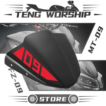

Windshield For Yamaha MT 09 mt09 FZ 09 fz09 2017 2018 2019 Motorcycle Windscreen Small Windshield Wind Deflector logo Stickers