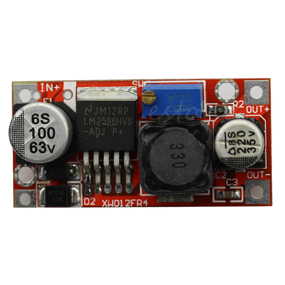 Конвертер DC-DC 4,5-60 V LM2596HV Регулируемый понижающий Питание модуль AXYF