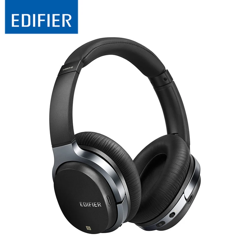 

EDIFIER W860NB Bluetooth Headphone ANC Active Noise Canceling Touch Control 45h Working time Bluetooth V4.1 aptX Decoding