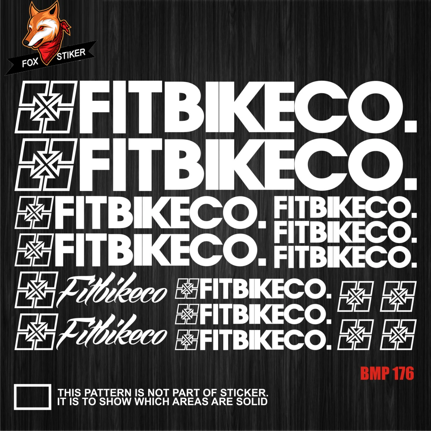 Наклейки на раму велосипеда дорожный велосипед горный ТТ толстый наклейка