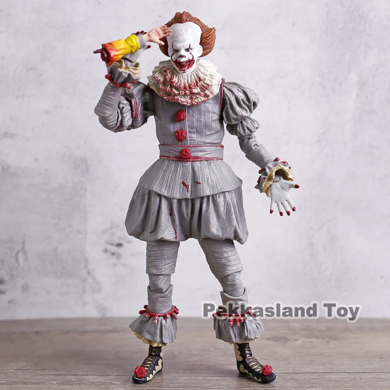 NECA Стивен Кинг это Pennywise ПВХ фигурку Коллекционная модель игрушки