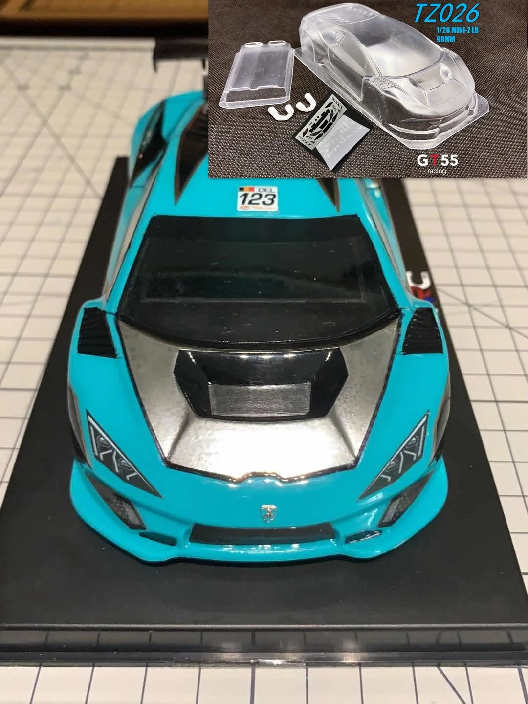 1/28 Miniz TZ026 Lamborghini Huracan 