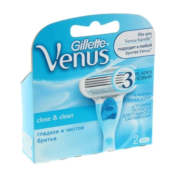 

Gillette Venus Replacement Cassettes, 3 Blades, 2 pcs 1244947
