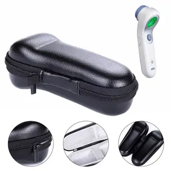 

Baby Forehead Thermometer Gun Shockproof Waterproof Infrared Thermometer Storage Bag Carry Case for Braun NTF3000