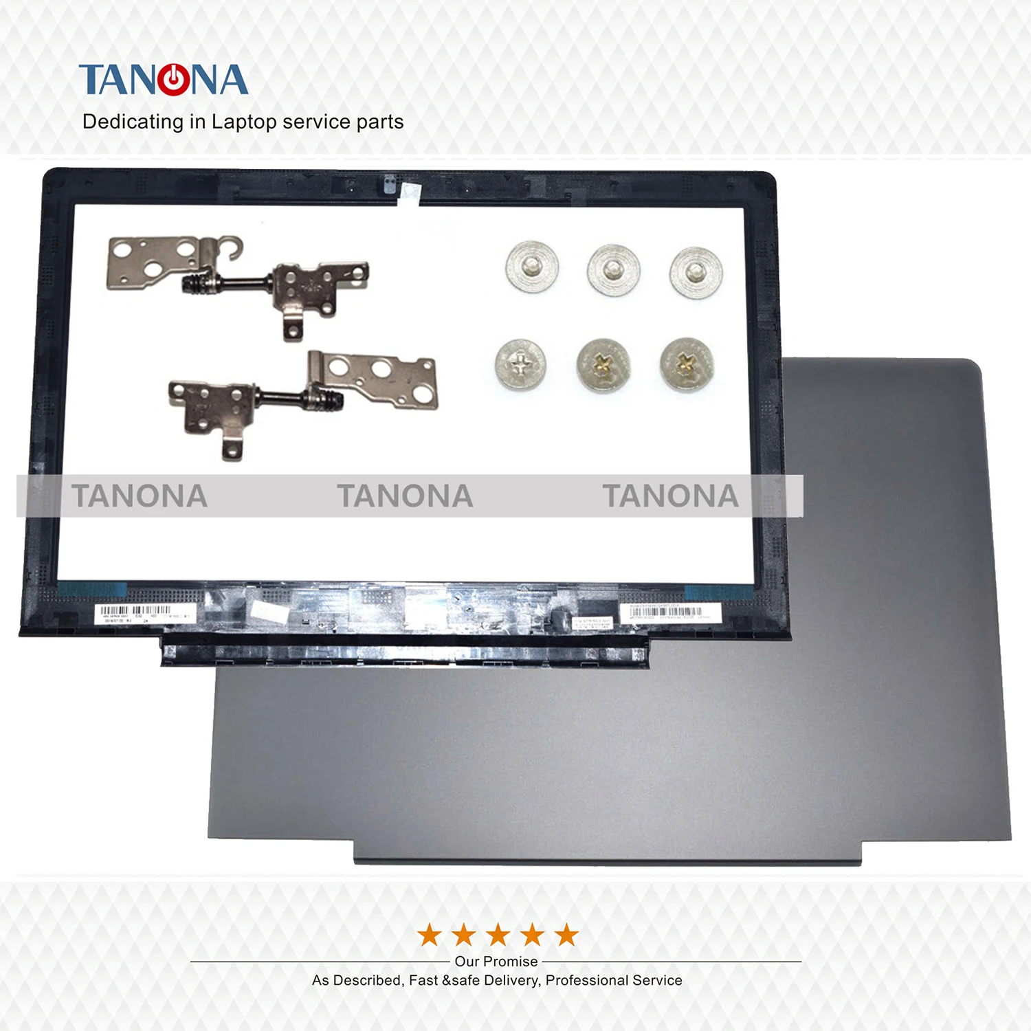 Оригинальная Новинка для Lenovo Ideapad 700-15 700-15ISK задняя крышка ЖК-дисплея 5CB0K85923 + рамка