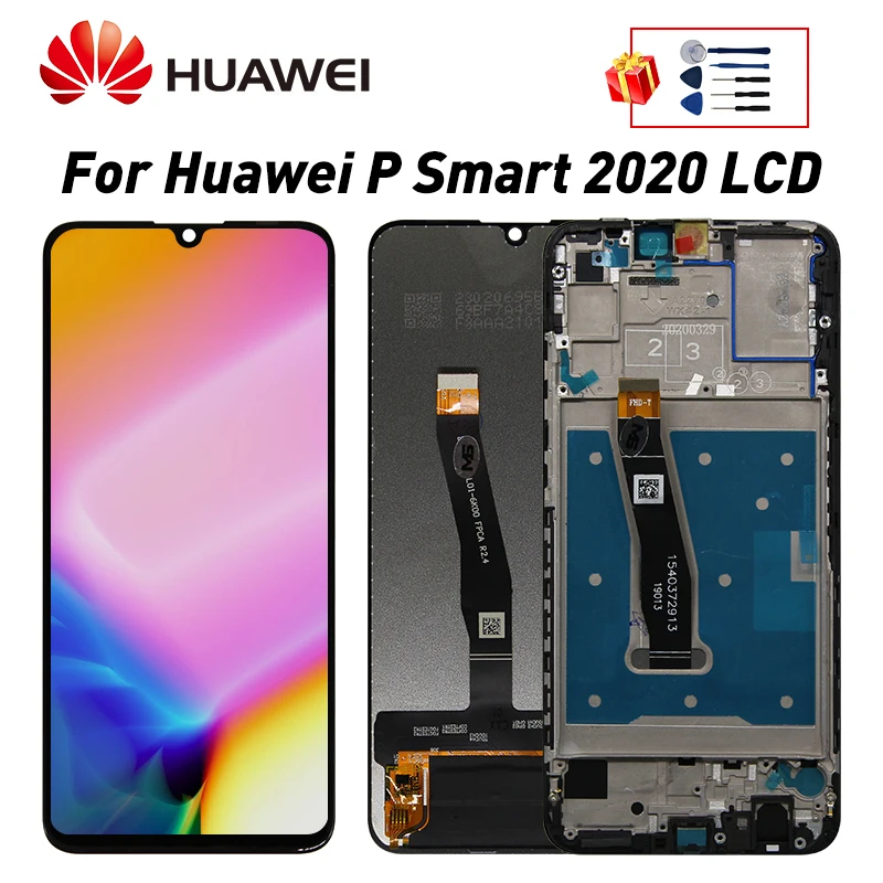 6.21&quot For Huawei P Smart 2020 LCD Display Touch Screen Digitizer Assembly POT-LX1A POT-LX3 Replacement Parts | Мобильные