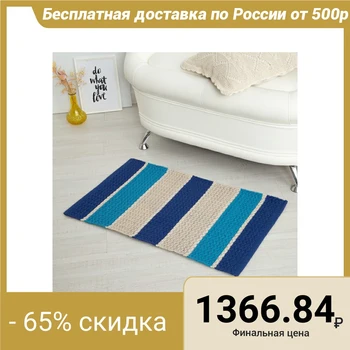 

Carpet Flow-III, 50 x 80 ± 3 cm, color blue.