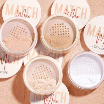 

4 Colors Large Capacity Oil-Control Matte Keep Makeup Moisturizing Lightweight Banana Loose Powder Waterproof Cosmetic TSLM1