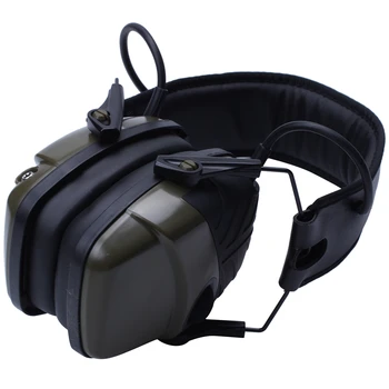 

Electronic Hunting Ear Protection NRR22DB Sound Amplification Noise Reduction Ear Muffs Professional Hunting Ear Defender,Green