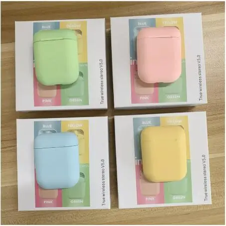 Bluetooth наушники Macaron 12 5,0 HIFI беспроводные наушники беспроводные Bluetooth наушники для всех смартфонов спортивные наушники гарнитура