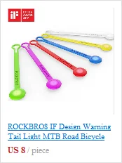 ROCKBROS Waterproof 30 LED Bicycle Rechargeable 8 Hours Rear Taillight  Cycling Bike Fog Safety Warning Red Lamp Tail Light