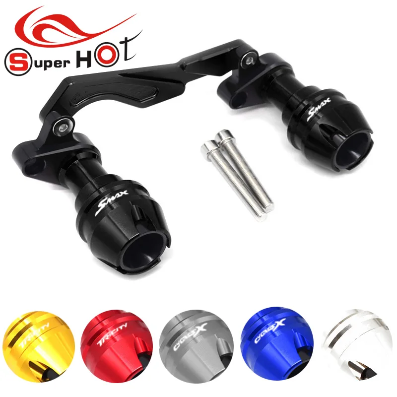 

For Yamaha Smax155 Tricity Smax 155 GYGNUS X gygnusx 125 Accessories Exhaust Pipe Sliders Falling Protection Anti Fall protector