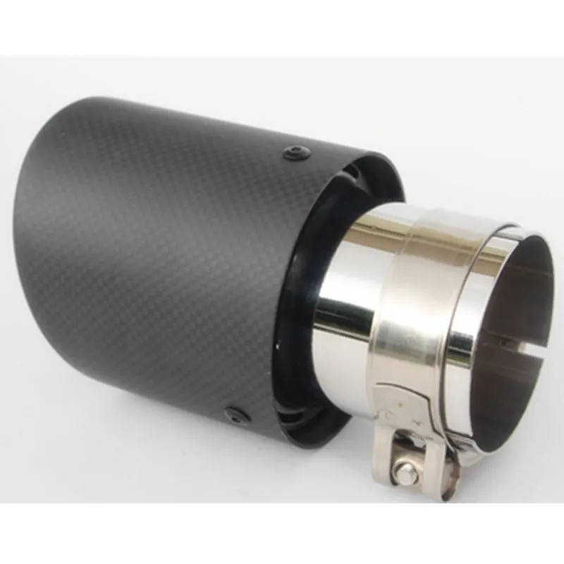 1 шт. IN63mm OUT101mm новая модель матовое углеродное волокно + Нержавеющая сталь для
