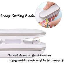 2 в 1 мешок герметик и резак портативный ручной давление тепла мини-машина для запечатывания Лучшая цена