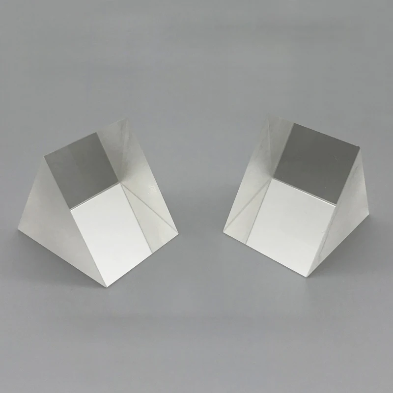 Optical Glass Equilateral Prism 40*40*40 K9 Material Prisms Optical Test Triangular