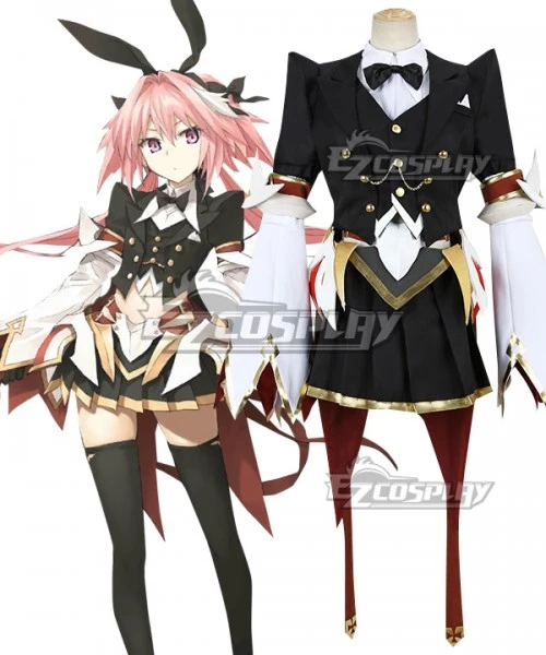 Fate/Grand Order Saber Astolfo Cosplay Costume Halloween Outfit Uniform