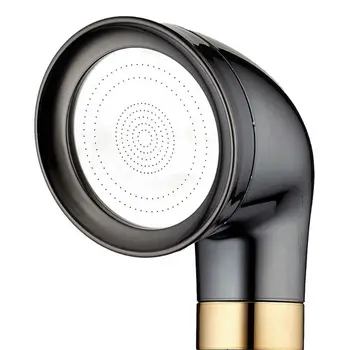 

Hand Held Shower Head Filter Water Pressure Boost Detachable Bathroom Showerhead H3CF